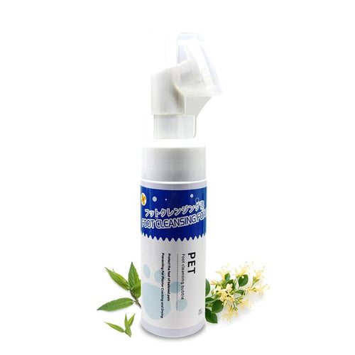 Bellepaws Paw Care Duo for Dogs & Cats – No-Rinse Antibacterial Paw Foam + Lick-Safe Avocado & Coconut Paw Balm – Gentle, Plant-Based, 2-In-1 Paw Care Kit